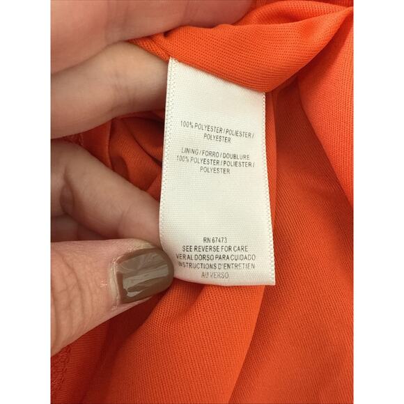 Taylor Women’s XS Boho Sheer Tiered Ruffle Floral Smocked High Neck Mini Dress - Picture 6 of 9